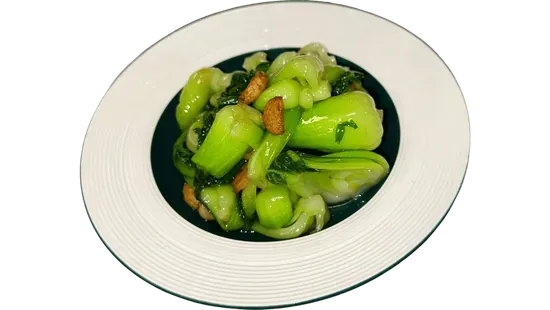 13. Chinese Greens with Garlic