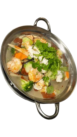 7. Seafood in Hot Pot