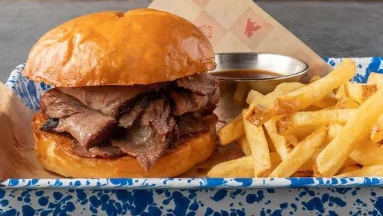 LUCILLE'S BBQ TRI TIP SANDWICH