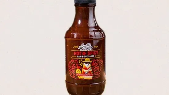 HOT & SPICY BBQ SAUCE BOTTLE