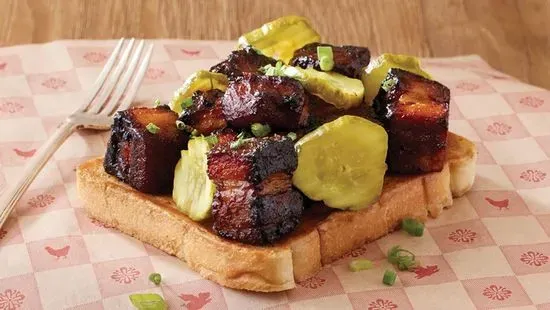 SMOKED PORK BELLY BURNT ENDS