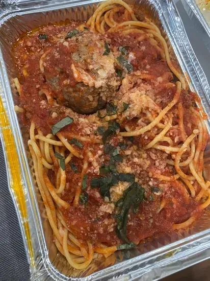 Spaghetti with Meatball