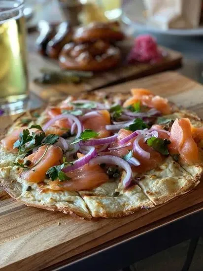 Smoked Salmon Flatbread