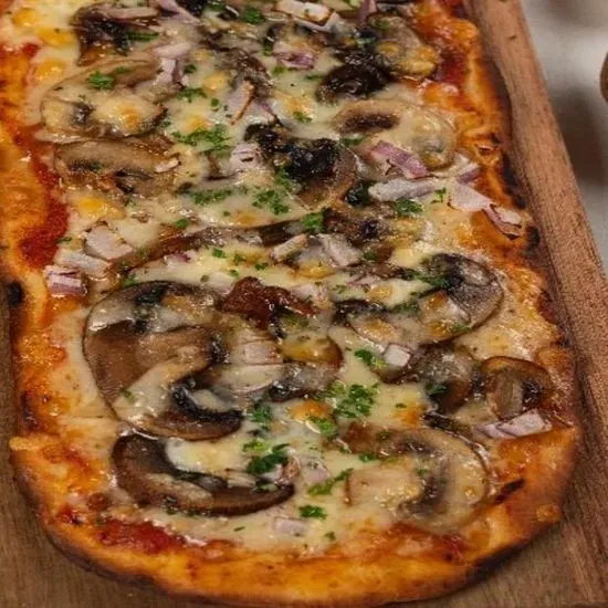 Mushroom Flat Bread