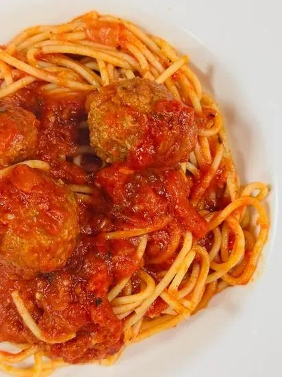 Kids Pasta + Meatballs