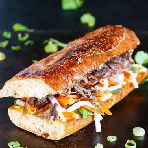 Grilled Minced Pork Sandwich