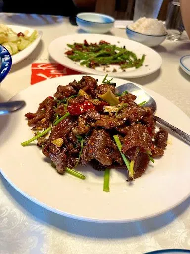 Sliced Lamb With Chilly Oil