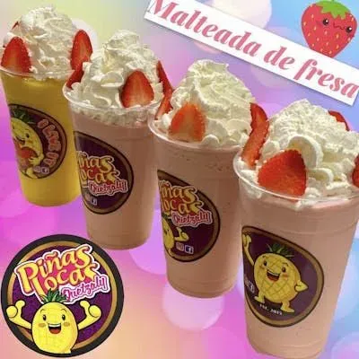 Malteada De Fresa