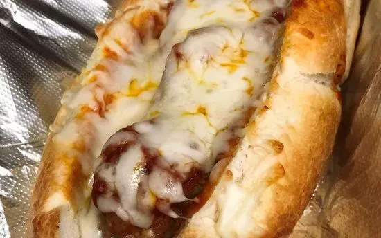 Meatball Parmigiana Sub