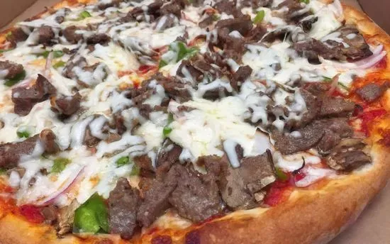 Steak & Cheese Pizza