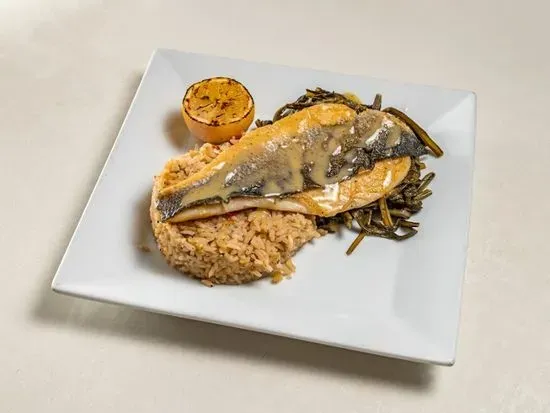 Seared Branzino