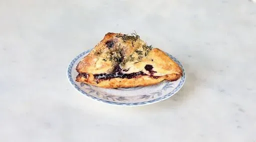 Blueberry Thyme Goat Cheese Scone