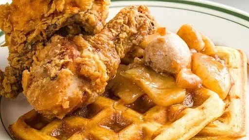 Chicken & Waffles Tray