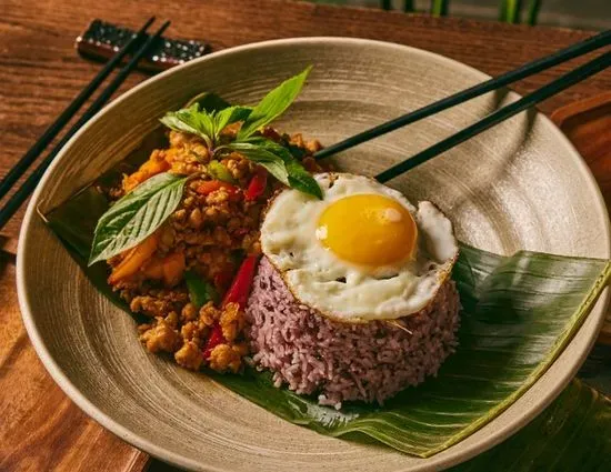 Pad Kra Pao Chicken
