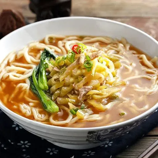 Pork & Salted Cabbage Noodle Soup