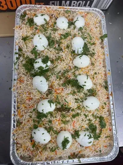 Raju Gari Kodi Pulav full Tray 