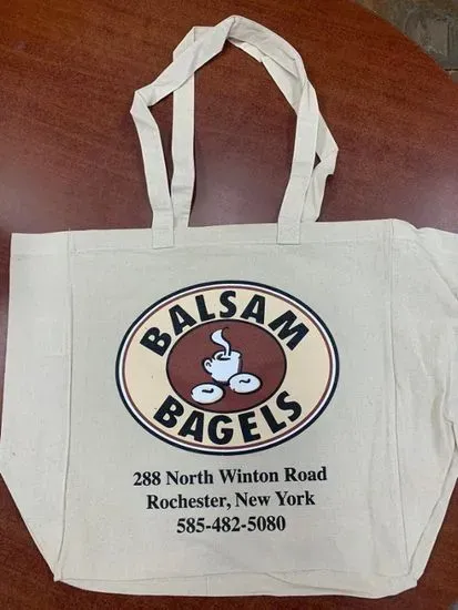 Grocery Bag/ includes 1 dozen bagels