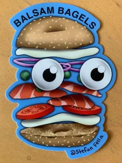 Lox Bagel Sticker