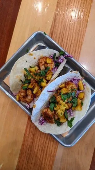 BLACKENED SHRIMP TACOS