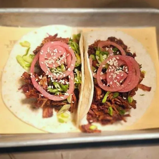 SESAME PORK TACOS