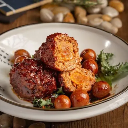 Braised Meatballs In Brown Sauce