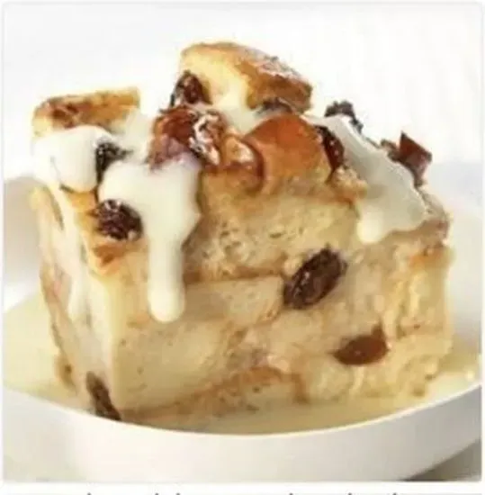 Cinnamon Raisin Walnut Bread Pudding