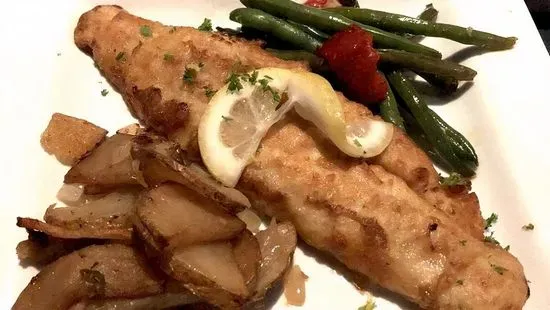 Pan Seared Walleye