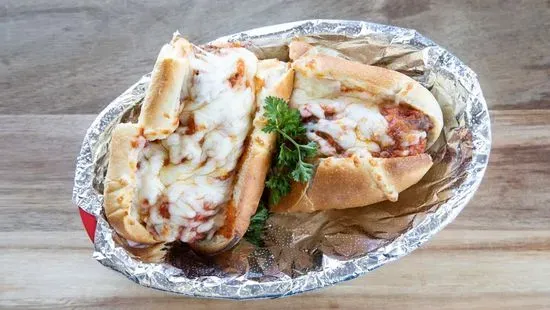 Meatball Parmigiana Sub