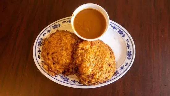 92. Shrimp Egg Foo Young