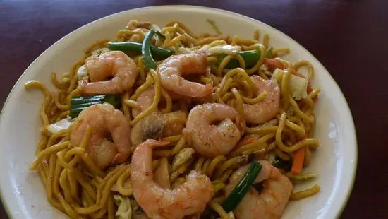 2. Shrimp Lo Mein / L.虾捞面