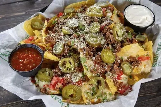 Beef Loaded Nachos