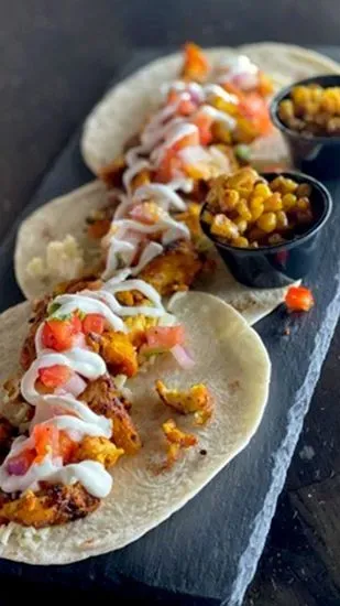 Blackened mahi taco