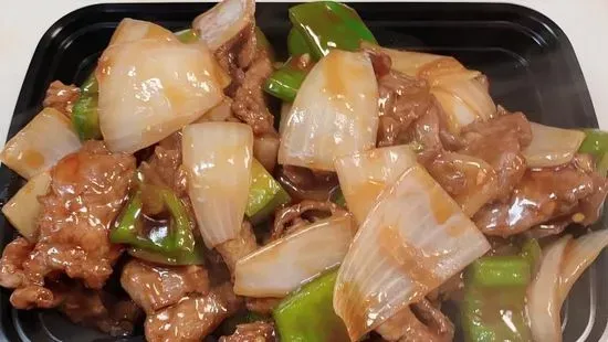 C19. Pepper Steak with Onion
