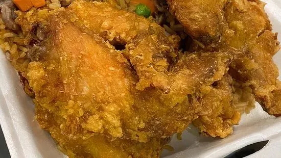 S2. Chicken Wings with Garlic Sauce
