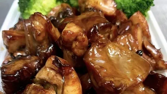 H16. Bourbon Chicken