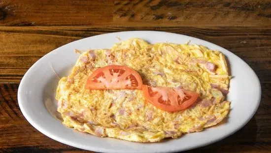 Tortilla De Queso, Cebolla y Papas 