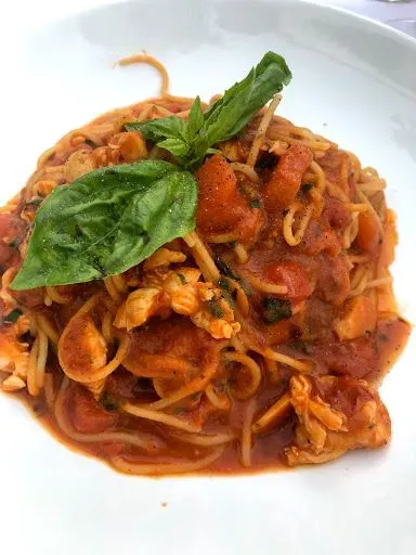 Fettuccine Con Pollo E Spinaci