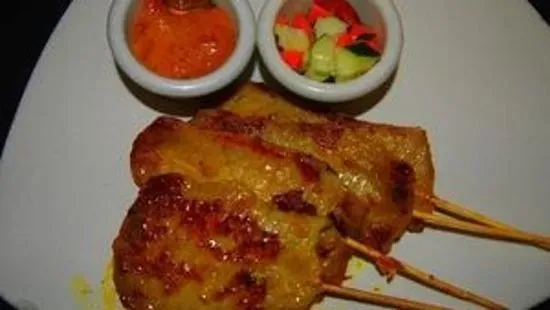 Pork Or Chicken Satay
