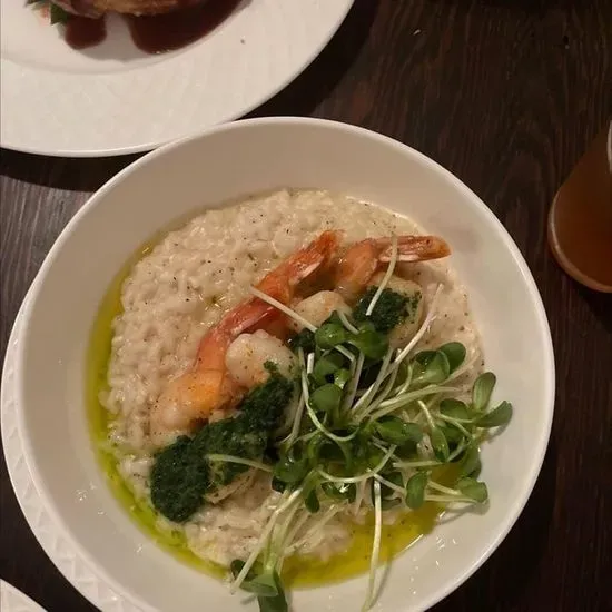 Shrimp & Pesto Risotto