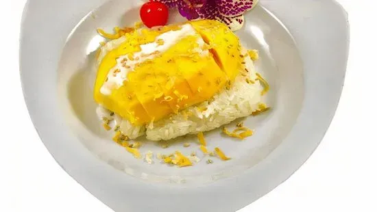 Sweet Sticky Rice with Mango