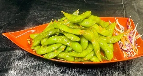 Garlic Edamame