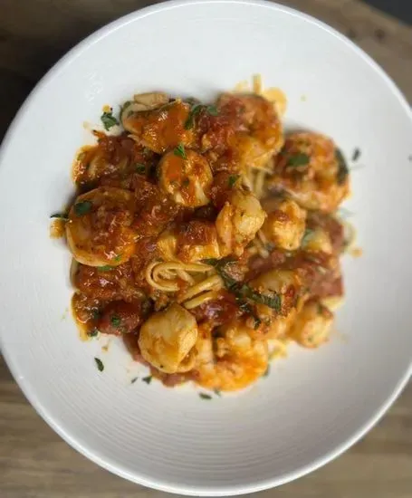 Shrimp & Scallops Diavolo