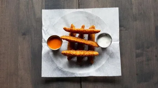 Buffalo Fried Pickles