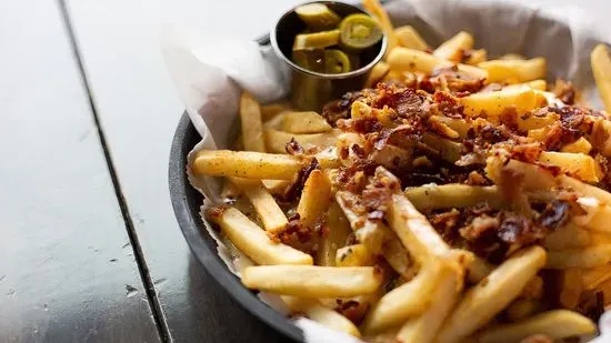 Bacon Queso Fries