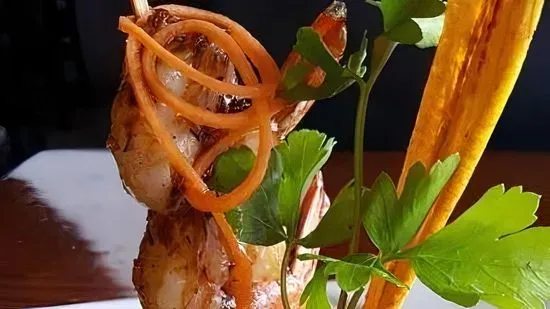 Rum Jerk Shrimp Kabobs 