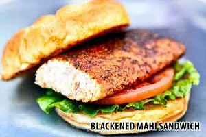 Blackened Mahi Sandwich