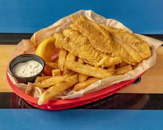 Large Fried Grouper