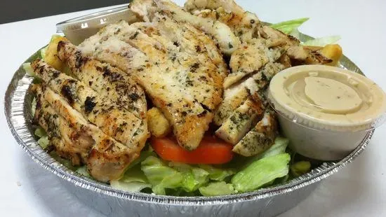 Caesar Salad with Grilled Chicken (Small 7' Tray)