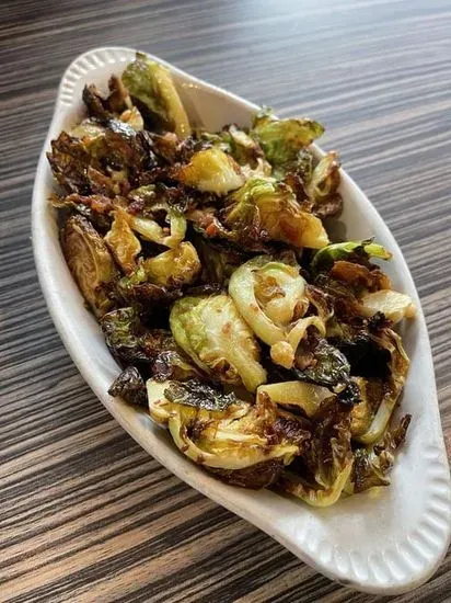 Side Oven Roasted Brussel Sprouts