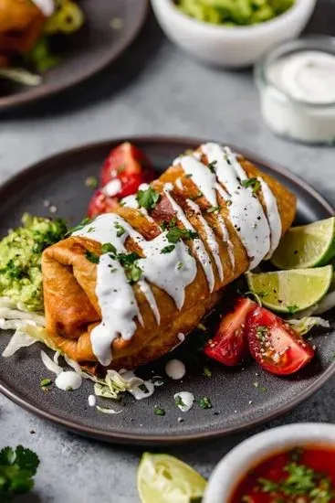 Ground Beef Chimichanga